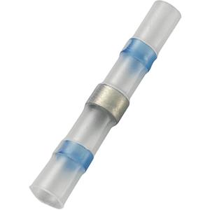 Trucomponents Stootverbinder Met krimpkous 1 mm ² 2.50 mm ² Volledig geÃ¯soleerd Blauw TRU COMPONENTS 736437 20 stuks