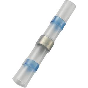 TRU Components 736437 Stoßverbinder mit Schrumpfschlauch 1mm² 2.50mm² Vollisoliert Blau 20St. S470981