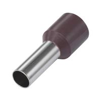 trucomponents TRU COMPONENTS 1091299 Adereindhulzen 1.50 mm² Deels geïsoleerd Zwart 100 stuk(s)