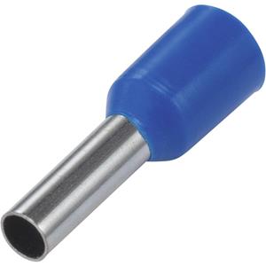 trucomponents Aderendhülse 1 x 2.50mm² x 8mm Teilisoliert Blau 100St.