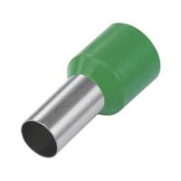 Trucomponents TRU COMPONENTS 1572424 Adereindhulzen 1 x 6 mm ² x 12 mm Deels geÃ¯soleerd Groen 100 stuks