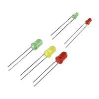 TRU COMPONENTS LED-assortiment Groen, Rood, Geel Rond 3 mm, 5 mm 1 set