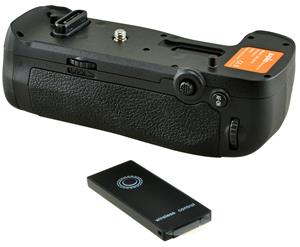 jupio Batterygrip for Nikon D850 (MB-D18) + 2.4 Ghz Wireless