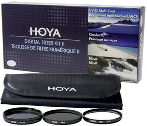 Hoya 82mm Digital Filter Kit II (3 filters)