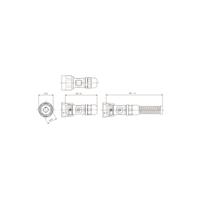 Weidmüller Sensor-/Aktor-Datensteckverbinder Stecker, gerade 10St.