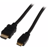 Valueline HDMI naar Mini HDMI (1.3) verguld