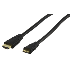 Valueline HDMI naar Mini HDMI (1.3) verguld