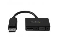 StarTech.com Reise A/V Adapter: 2-in-1 DisplayPort auf HDMI oder VGA Konverter