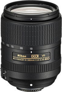 NIKON AF-S 18-300mm f/3.5-6.3G VR ED DX Type II