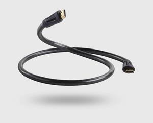 Qed Performance HDMI 3.0M HS met Ethernet - Zwart