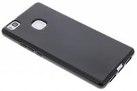 Zwarte gel case voor de Huawei P9 Lite