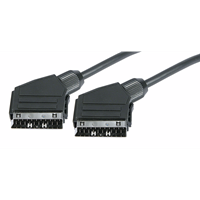 Scart Kabel Standaard 5m Zwart