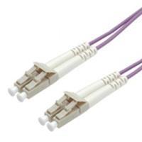 Value Glasfaser LWL Anschlusskabel [1x LC-Stecker - 1x LC-Stecker] 50/125 µ Multimode OM4 1.00m