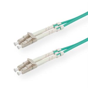 Value Glasfaser LWL Anschlusskabel [1x LC-Stecker - 1x LC-Stecker] 50/125 µ Multimode OM3 5.00m