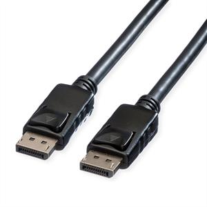 roline DisplayPort v1.2 kabel 1 meter zwart