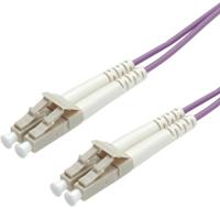 Value Glasfaser LWL Anschlusskabel [1x LC-Stecker - 1x LC-Stecker] 50/125 µ Multimode OM4 15.00m