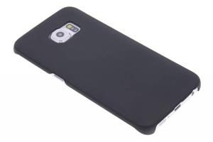 Zwart effen hardcase hoesje voor de Samsung Galaxy S6 Edge