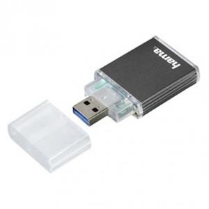 Hama Kaartlezer USB 3.0 UHS II SD/SDHC/SDXC antraciet , - 