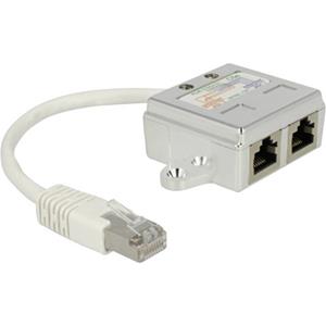 Delock RJ45 Port Doubler 1 x RJ45 male >