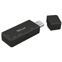 Trust Nanga USB 3.1 Externer Speicherkartenleser USB 2.0 Schwarz