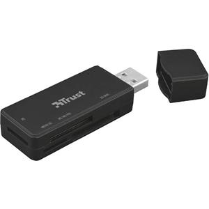 Trust Nanga USB 3.1 Geheugenkaartlezer - Zwart