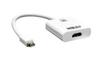 ATEN DisplayPort / HDMI Adapter [1x Mini-DisplayPort Stecker - 1x HDMI-Buchse] Weiß 10.00cm