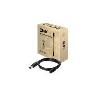 Club3D USB 2.0 Anschlusskabel [1x USB 3.1 Stecker C - 1x USB 3.0 Stecker B] 1.00m