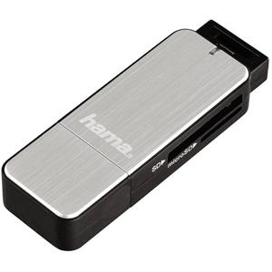 Hama CARDREADER USB 3.0 SD/MSD ZILVER - 