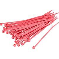 trucomponents TC-CV250203 Kabelbinder 250mm 4.80mm Rot 100St.