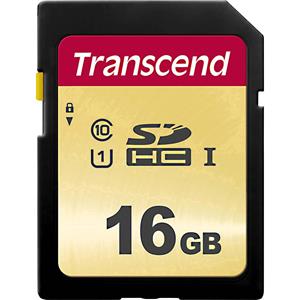 transcend 16GB UHS-I U1 SD kaart