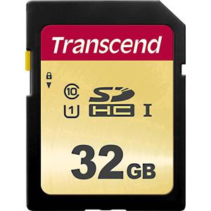 transcend 32GB UHS-I U1 SD kaart