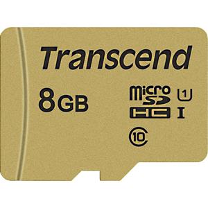 transcend 8GB UHS-I U1 microSD kaart