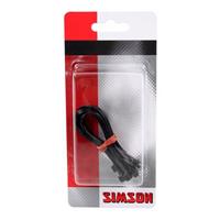 Simson tyraps kort 14 cm 3.6 mm zwart 10 stuks