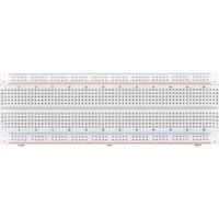 Trucomponents TRU COMPONENTS 0165-40-4-16020 Breadboard Anti-slip Totaal aantal polen 830 (l x b x h) 167 x 54.4 x 8.4 mm 1 stuks