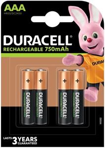 Duracell Rechargeable Aaa Batterijen 4x (4st)