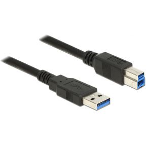 delock Kabel USB 3.0 Typ-A Stecker > USB 3.0 Typ-B Stecker 1,5 m schwa