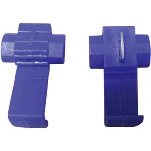 TRU COMPONENTS Kabel snelklemverbinder-set blauw 5 stuks