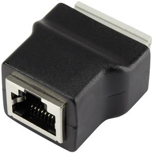 Trucomponents RJ45-bus met steekaansluiting Bus, inbouw verticaal LT-RJSTA Zwart TRU COMPONENTS 1243970 1 stuks