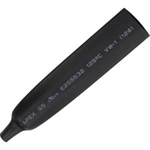Trucomponents Krimpkous zonder lijm Zwart 12 mm Krimpverhouding: 2:1 TRU COMPONENTS 1572143 B2G5-7 BK 5 m