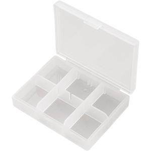 Trucomponents Assortimentskast (l x b x h) 84 x 63 x 20 mm TRU COMPONENTS PP06-01 Aantal vakken: 6 Variabele ondervedeling