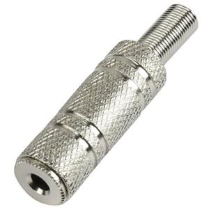 Jackplug 3.5 mm Bus, recht TRU Components Stereo Aantal polen: 3