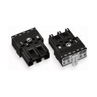 Wago Netz-Steckverbinder WINSTA MIDI Serie (Netzsteckverbinder) WINSTA MIDI Stecker, gerade Gesamtpo