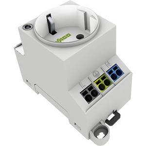 Wago 709-581 - Socket outlet for distribution board 709-581