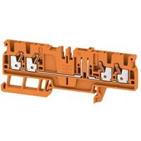 Weidmüller Durchgangsklemme ADT 2.5 4C OR Orange 50St.
