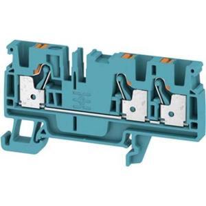 Doorgangsklem Weidmüller A3C 4 BL 2051280000 Blauw 50 stuk(s)
