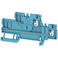 Weidmüller Doppelstock-Durchgangsklemme APGTB 1.5 2T 4C/2 BL Blau 50St.