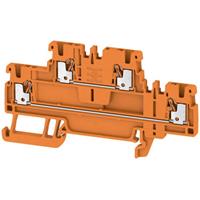 Weidmüller Doppelstock-Durchgangsklemme A2T 1.5 OR Orange 50St.