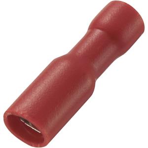 Trucomponents TRU COMPONENTS FDFD1.25-110(5) Vlakstekker Insteekbreedte: 2.8 mm Insteekdikte: 0.5 mm 180 Â° Volledig geÃ¯soleerd Rood 50 stuks