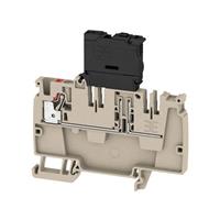 Weidmüller Verteiler-Reihenklemme mit Sicherung AAP21 4 FS Beige 50St.