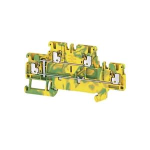 Weidmüller A2T 1.5 PE 2469410000 Geel-groen 50 stuks